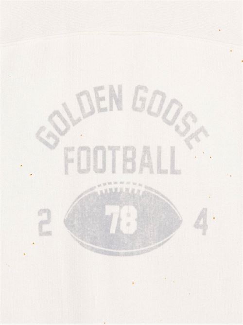 White cotton jersey t.shirt Golden Goose | GMP01936P00164111421